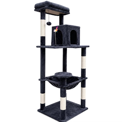 Árbol Rascador 4 en 1 para Gatos